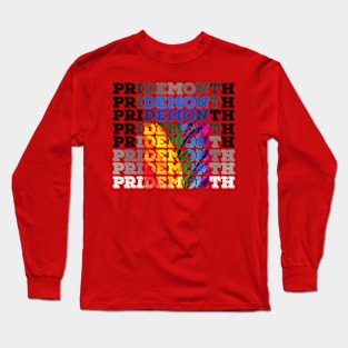 for PRIDE month DEMON Long Sleeve T-Shirt